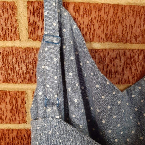 Old Navy Polka Dot Fit & Flare Flirty Dress 4X - Picture 4 of 5